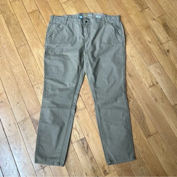 Carhartt Yukon Slim Fit Skinny Crawford Pants 18 NWT - Picture 5 of 16